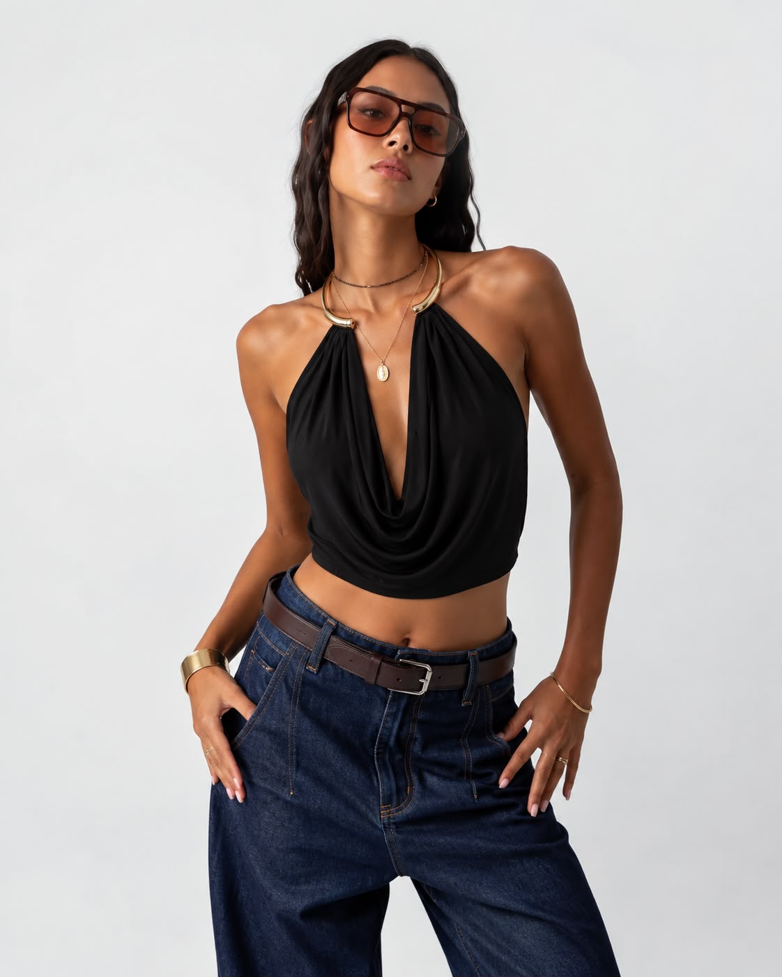 Blusa Kiara negro