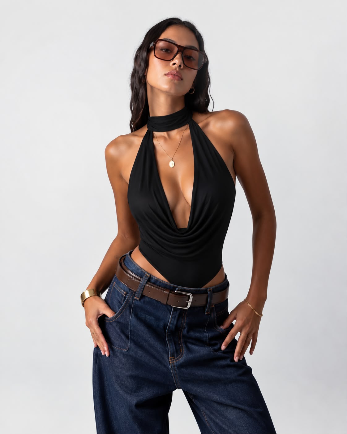 Body Ginevra negro