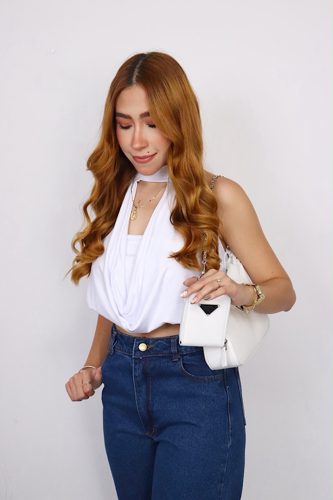 Blusa Ariel color blanco