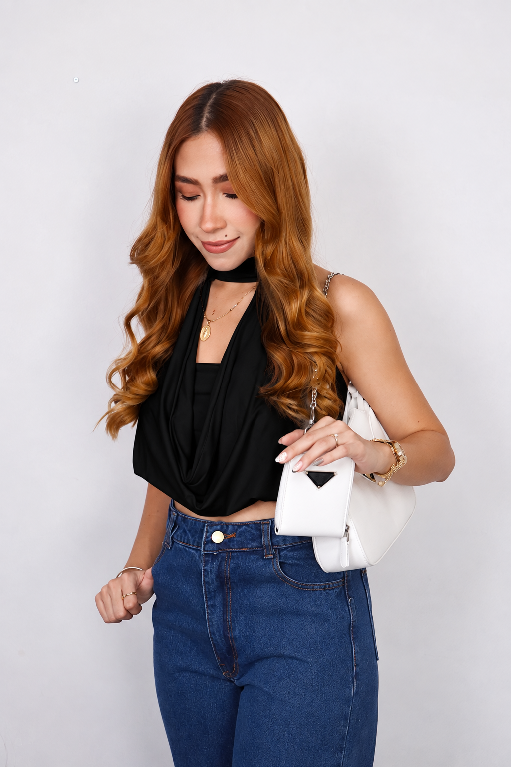 Blusa Ariel color negro