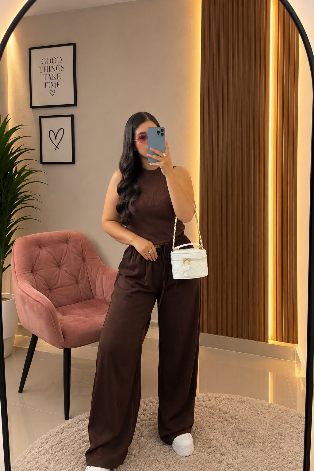 Blusa Narella mocca