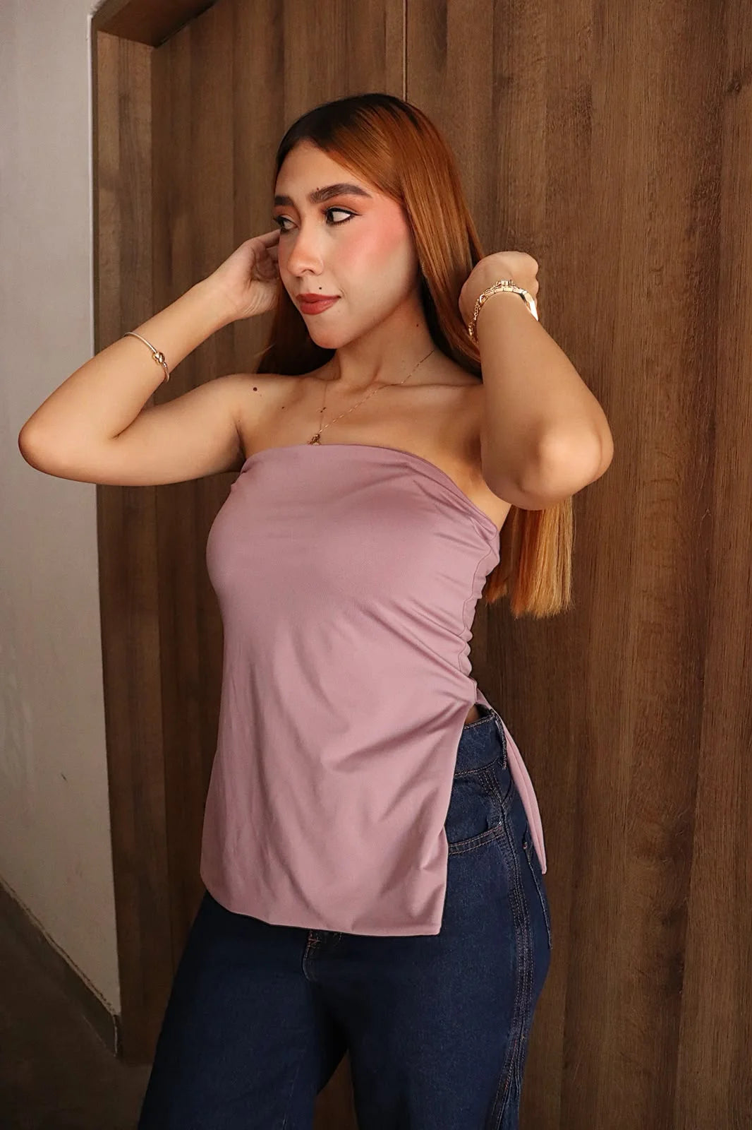 Blusa Santorini color uva