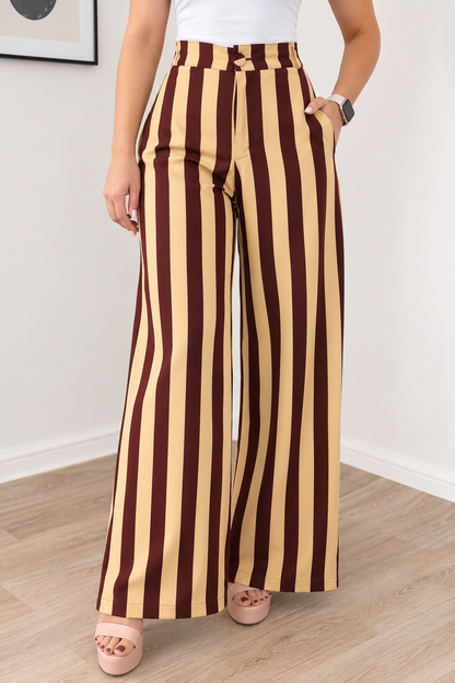 Pantalón Verona estampado detalle